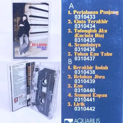 Kaset pita ARI LASSO - keseimbangan - selalu ada - the best of - kulihat kudengar kurasa - sendiri dulu