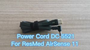 Idunmed CPAP Battery Cord Cable Plug Supply For ResMed AirSense 11 hine Travelling on Airplane Train Vehicle Vacation Holiday