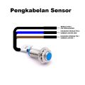 Modul Tachometer 4 Digit Display RPM Sensor Kecepatan Proximity Sensor. 