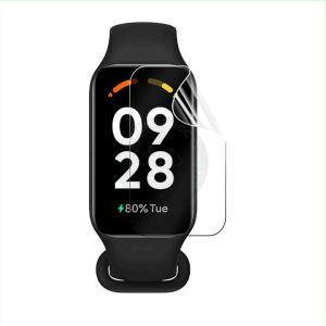 Anti Gores Mi Band 8 Active Curved 3D & 2D Hydrogel Xiaomi Smart Band 8 Active Screen Protector  Hematacc