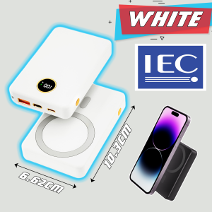 🔥【SG Ready Stock】🔥 IEC 10000 mAh Mini Power Bank Large-Capacity PowerBank Fast Charging Transparent Comes With Cables充电宝