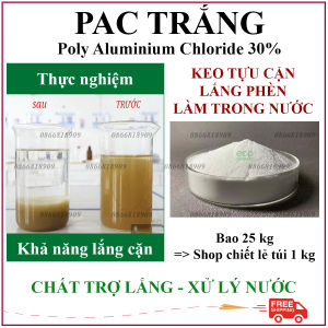 1 Kg Hóa Chất Xử Lý Nước Hồ Bơi Chlorine - PAC - Đồng Sulphate - Soda