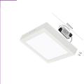 Đèn led nổi ốp trần 18w vuông ánh sáng trắng.
