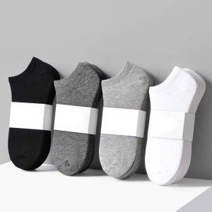 Time Zones ถุงเท้าข้อสั้น ใส่ได้ทุกฤดูกาล ถุงเท้าซับเหงื่อ Mens socks