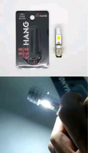 Lampu LED Motor Bebek Matic AC DC H6 2 Sisi