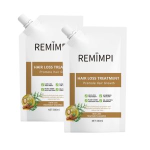 REMIMPI Shampoo Hair Loss Treatment Mengurangi Rambut Rontok Rambut Shampoo Original 300 ML