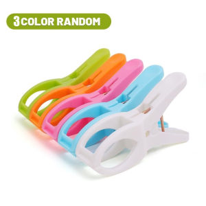 Large Plastic Clothes Pegs Windproof Beach Towel Clips Quilt Pegs Clamp for Laundry Drying Hanger Home Bathroom Organizer