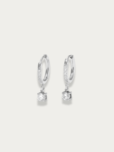 MINIMALIST LAB Titanium Core Spark Huggie Earrings  Anting Huggie Core Spark