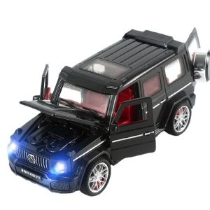 NODIA Inersia Suara Dan Lampu Anak Mobil Mainan Mobil Bisnis Seluruh Mobil Pintu Bisa Terbuka Simulasi Suara Dan Cahaya Model Mobil Mainan Anak Laki-laki