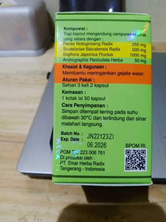 HERBAL MARI SEHAT ;OBAT EMBEIEN , ZHIGENKAP 50 KAPSUL ZHIGENDUAN WASIR ...