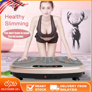 Vibration Plate Shaker Shaper Slimming Massage Fitness Machine Slimming Vibrating Machine Lost Weight Fast Fat Burning Fitness Fat Burn Muscle Exercise Body Ultra Slim Slimming Whole Body Shaker Vibration Plate