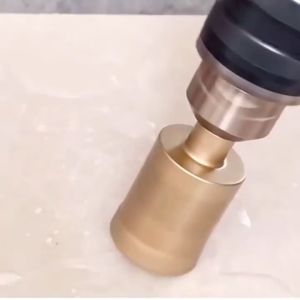 Diamond Brazed Core Dry Drill for Porcelain Tiles Marble Glass Granite Hole Saw Cutter Accessories Saw Cutting Glass Bit Granite Brick Drill Hole Saw Cutter Marble Opener Tile Ceramic Core Drill Diamond Core Bit Marble Drill Bits