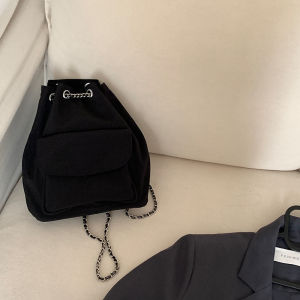2026 NEW ARRIVAL Korean Minimalist Waterproof Stylish Drawstring Shoulder Bag Backpack