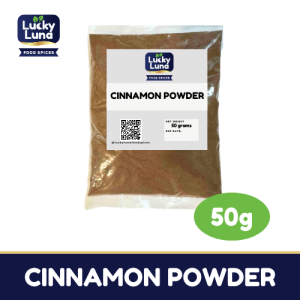 Cinnamon Powder / Ground (250g 100g 50g 65g PET Plastic Shaker) | Lucky Luna All Natural Premium Quality Herbs and Spices