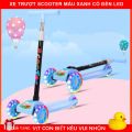 Xe Scooter Trẻ Em có đèn Led cho bé mẫu mới - Xe trượt Scooter trẻ em-Xe scooter cho bé từ 3-7 tuổi. 