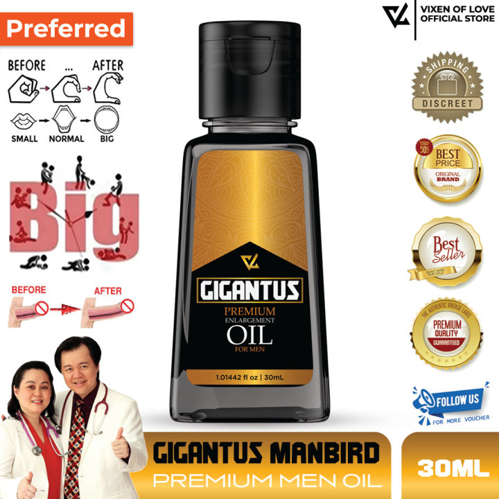Vixen of Love GIgantuz Manbird Enlargement Oil for Men Lazada PH