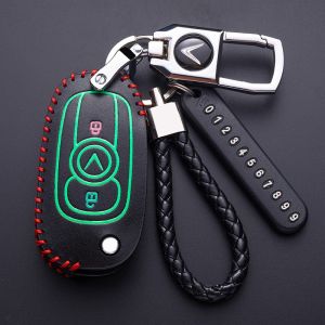 bọc chìa khoá smartkey Vinfast Fadil handmade da thật 001