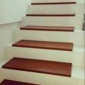 Papan Anak Tangga Kayu Pijakan Trap Rumah Tingkat Mahoni Tanpa Sambungan Ukuran 25 x 80 cm. 