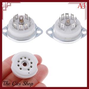 [The Cici Shop] 1Pc chassis mount 9pin tube socket for EL84 ECC82 6922 12AX7