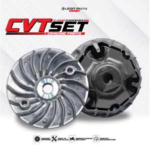 LEGITMOTO CVT SET PULLEY / CTV AND DRIVE FACE ASSY FOR CLICK V2V3V4 BEAT FI V2 NMAX AEROX PCX 160 M3 GRAVIS MOTORCYCLE