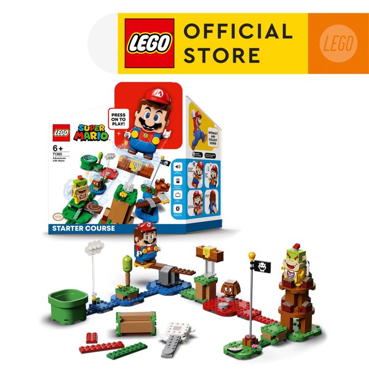 LEGO Super Mario 71360 Adventures with Mario Starter Course (231 Pieces)  Mainan Balok (6 Tahun+) Lazada Indonesia