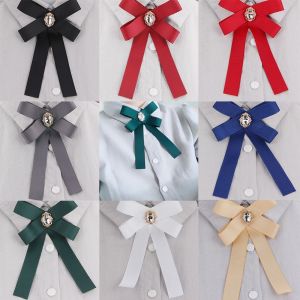 HEALMEYOU Women Diy Bow Clothing Accessories Brooches Large Ribbon Fabric