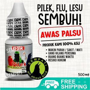 SEMPATI Pilek D2K Obat Burung Sakit Pilek OBTBD12K