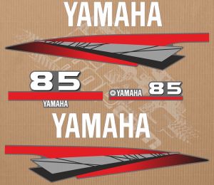 [ Bộ Đề Can Chữ-Số] Dán Đầu Máy Yamaha 85HP-2ThìĐề Can Dán Đẹp-Sắc Nét Có 3 Mẫu Lựa Chọn Gía Khuyến Mãi-BOAT STORE