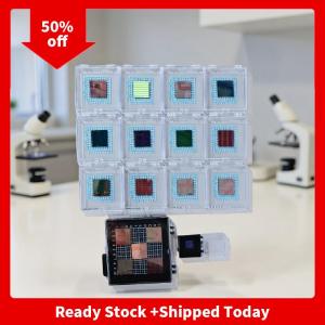 🔥🔥🔥pheebss Style Semiconductor Silicon Chip Bare Chip Silicon Chip CPU Wafer Lithography Integrated Circuit Chip