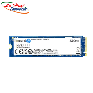 Ổ cứng SSD Kingston NV3 500GB PCIe 4.0 x4 M.2 NVMe (SNV3S/500G) _ Hàng chính hãng
