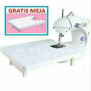 TERLARIS BONUS MEJA JUMBO PAKET MURAH MESIN JAHIT 202 FREE MEJA MESIN 202 MINI PORTABLE