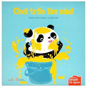 Sách Ehon bé ngoan - Chơi trò trốn tìm Không giống nhau Giống cái gì nhỉ Là ai thế nhỉ (lẻ cuốn) Vizibook