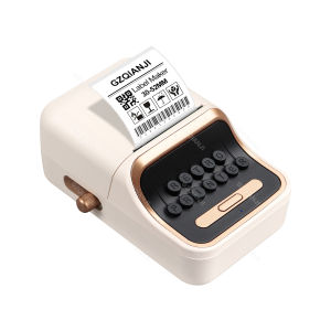 58mm Mini Label Maker Portable Thermal Printer Bluetooth Inkless Barcode Sticker Printing 2inch Labeller on Android iOS Home Officee use Similar Niimbot B21 B1