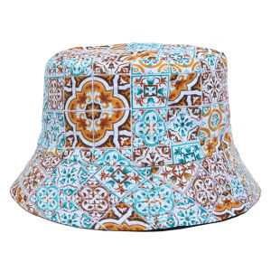 หมวกฤดูร้อน ระดับการผลิตสูง พักผ่อน หมวกบัคเก็ต สไตล์ย้อนยุค ผ้านุ่ม กันน้ำและกันลื่น ปีกหมวกแบบพับได้