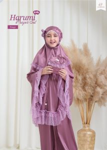 Harumi Mukena Anak Perempuan New Exclusive TK SD Estimasi Umur 5 Sampai 13 Tahun