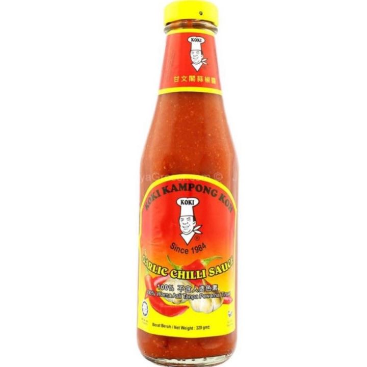 Koki Kampung Koh Garlic Chili Sauce Sos Cili Bawang Putih 320g Lazada