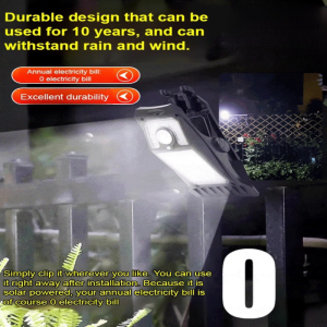 Smart Sensor Upgraded Solar Wall Light