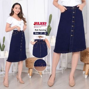 R4- Rok Jeans Wanita  7/8  - Soft Jeans Streach Best Seller ( BAYAR DITEMPAT )