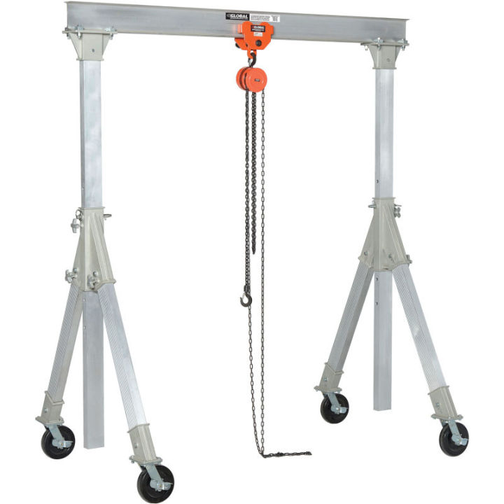2T Manual gantry crane / aluminium gantry crane Lazada