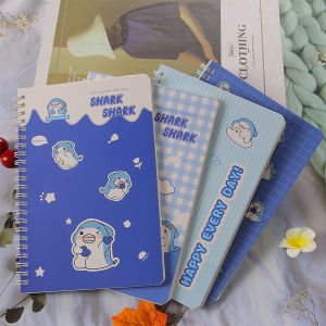 Hami Notebook 60 Sheets A5 Cartoon Spring Notebook Portable Coil Notepad Student Horizontal Line Notebook 1PC