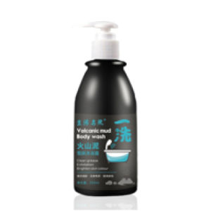 Sunrichh [Volcanic Mud Shower Gel] 250ml Summer Cool Toning Body Skin Clean Grease Dirt Bath Shower Gel