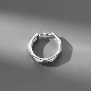 YOCKY Personality Punk Boy Trendy Korean Men Hoop Earring Alloy Fashion Jewelry Circle Earring