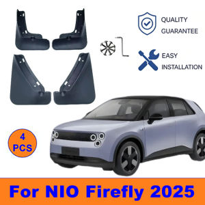 4Pcs Mud Flaps For NIO Firefly 2025 - Splash Guards Front & Rear Wheel Fender Mudguards Car Exterior Protection Accessories