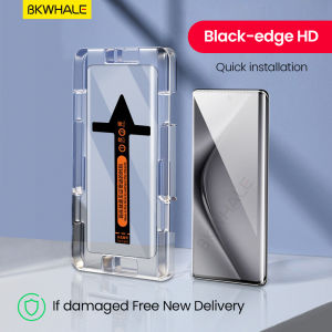 BKWHALE Easy Install Tempered Glass For Huawei Pura70 Pro Pura80 P60 P50 P40 Nova 8 9 10 11 12 13 14 15 Nova13 Nova14 Nova15 Ultra Mate30 Mate40 Mate50 Mate60 Mate70 Pro + Mate80 Pro Max Screen Protector Film