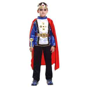 United Nation Spain Spanish King Royal Terno Costume with Cape for Kids National Attire for UN Event