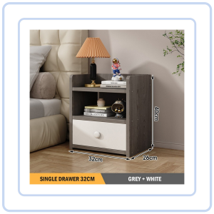 【COZYCASA】Modern Bedside Storage Cabinet / Bedroom Side Table with Drawers