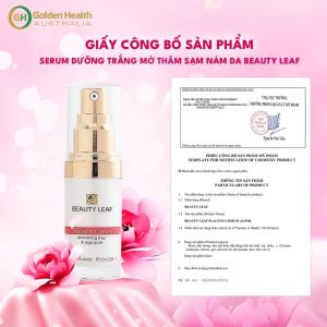 Tinh Chất Serum Dưỡng Trắng Da Nhau Thai Cừu Giúp Làm Mờ ThâmNámTàn NhangNgăn Ngừa Lão HóaCung Cấp Vitamin Và Dưỡng Chất Nuôi Dưỡng Da Trắng Hồng Beauty Leaf 15ml - Nhập khẩu chính ngạch từ Úc - Gia Tuệ House