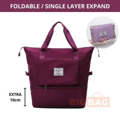 Travel Bag Waterproof Beg Travel Murah Travelling Bag Women Gym Bag Beg Baju Balik Kampung Duffel Travel Bag Beg Travel Pakaian Hospital Bag Maternity 旅行包 旅行包大容量