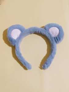 Bando boneka Bear Lotso Lucu Korea Headband Bandana Beruang Stroberi Bando Sanrio Bando telinga bear