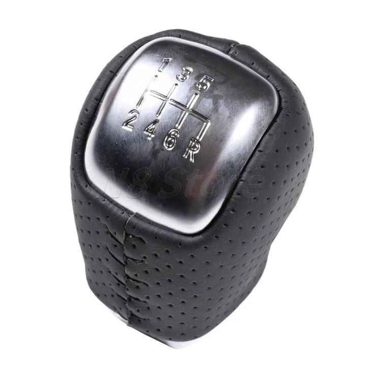 Gear Shift Knob Sport Leather Gear Knob 6 Speed Manual For Range Rover